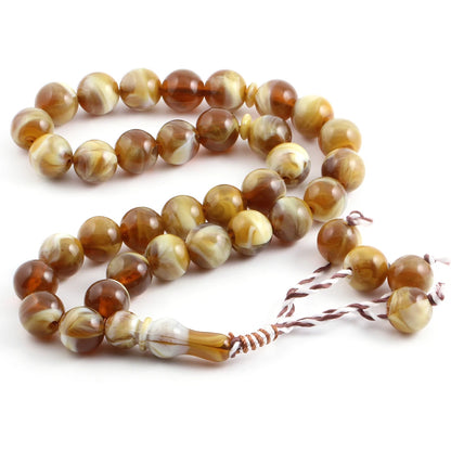 Chapelet Islamique 33 Perles – Marbré | Élégance & Simplicité