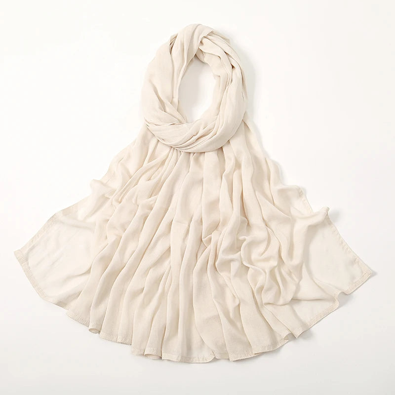 Châle Femme Grande Taille en Coton – Confort, Style et Polyvalence