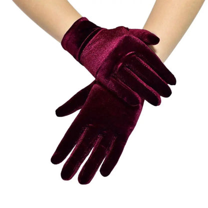 Gants en Velours Élégants – Raffinés pour l’Hiver