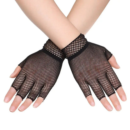 Gants Courts en Dentelle