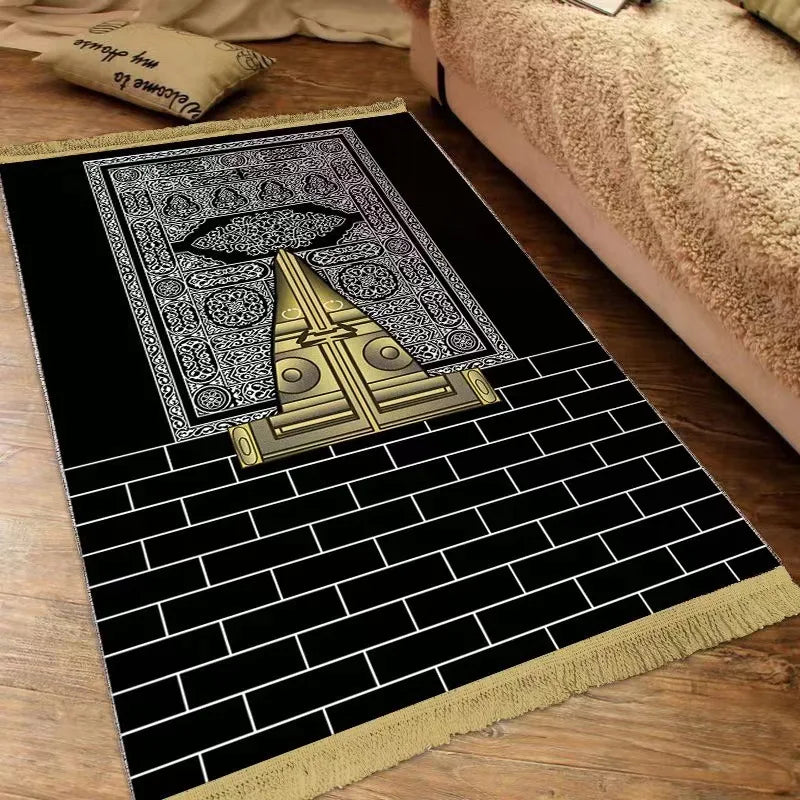 Tapis de Prière – Design Kaaba & Makkah