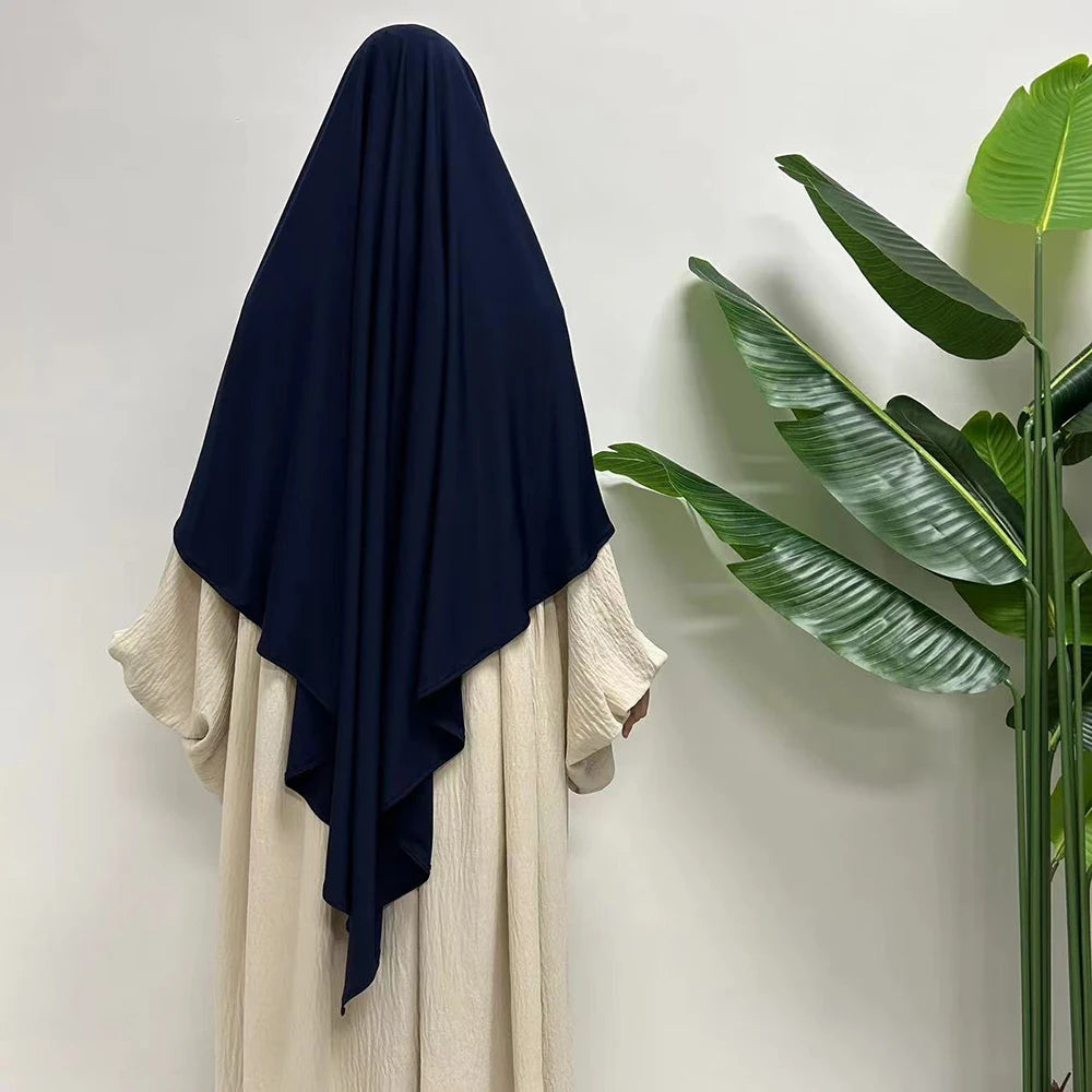 Khimar Femme Haute Qualité – Voile Long et Fluide