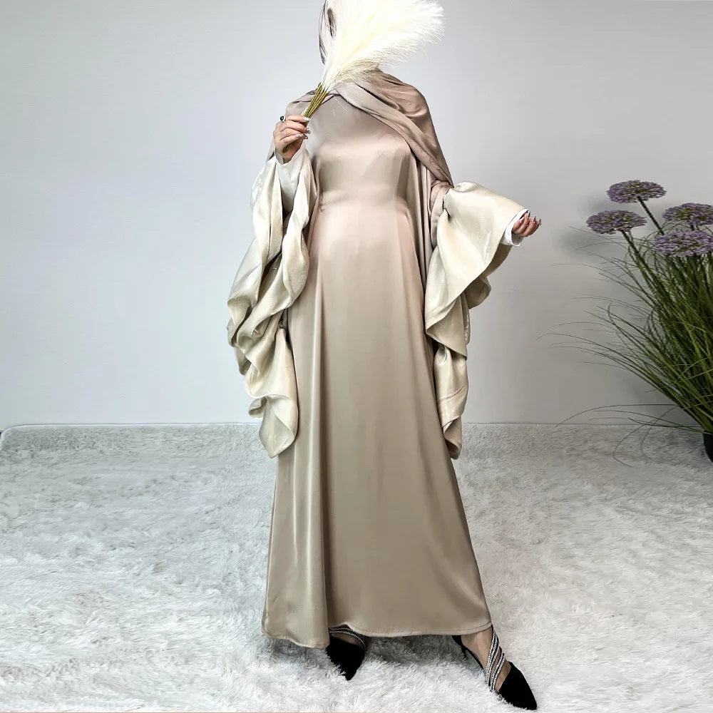 Abaya Femme Luxe Satinée – Élégance et Raffinement pour Femme
