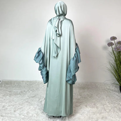 Abaya Femme Luxe Satinée – Élégance et Raffinement pour Femme
