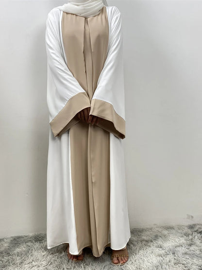 Abaya Femme 2 Pièces Longue Élégance – Ensemble Chic et Moderne
