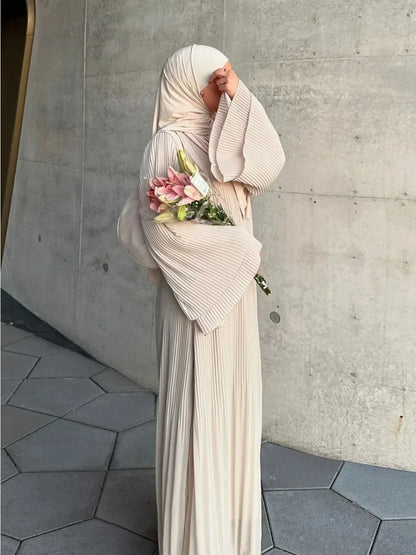 Abaya  Femme Jalabiya Longue Élégante – Légèreté et Raffinement