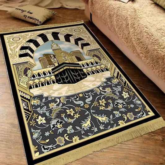 Tapis de Prière – Design Kaaba & Makkah