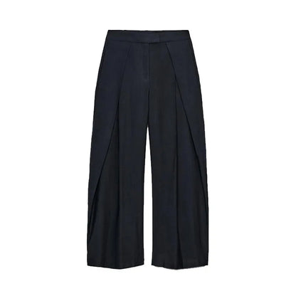 Ensemble Pantalon Femme – Veste à Revers Coupe Ample